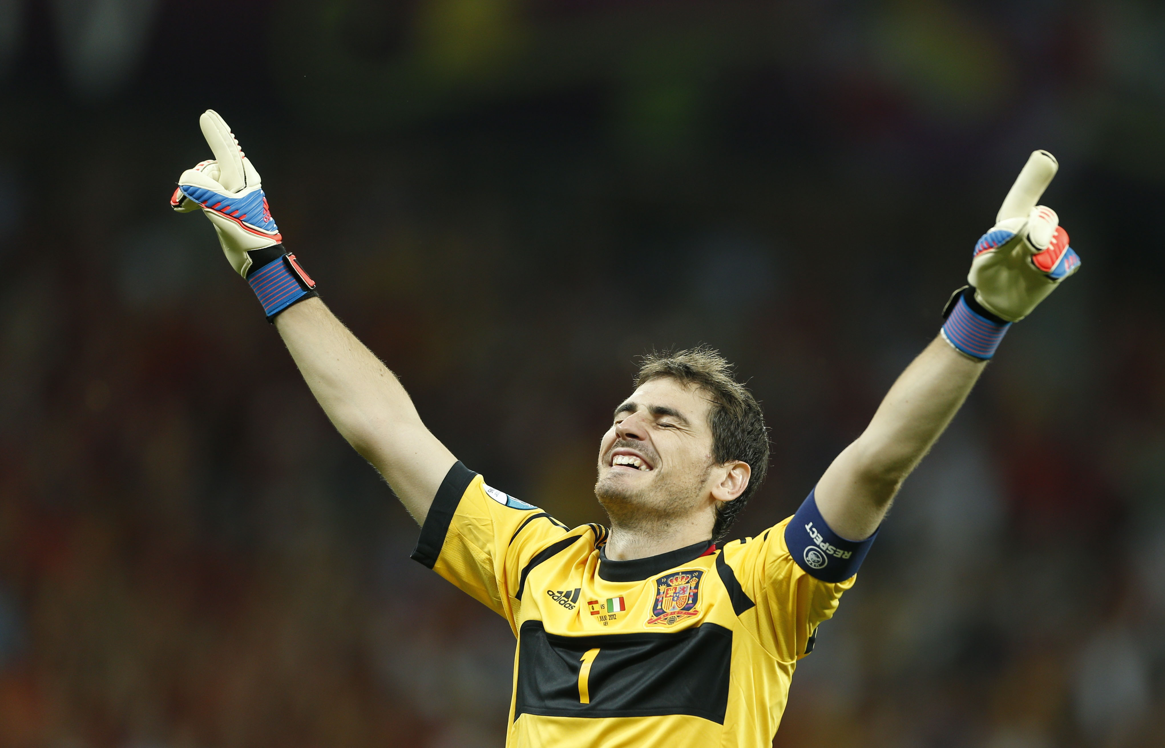 Real Madrids målvakt Iker Casillas har gjort hela 132 matcher för den spanska giganten.
